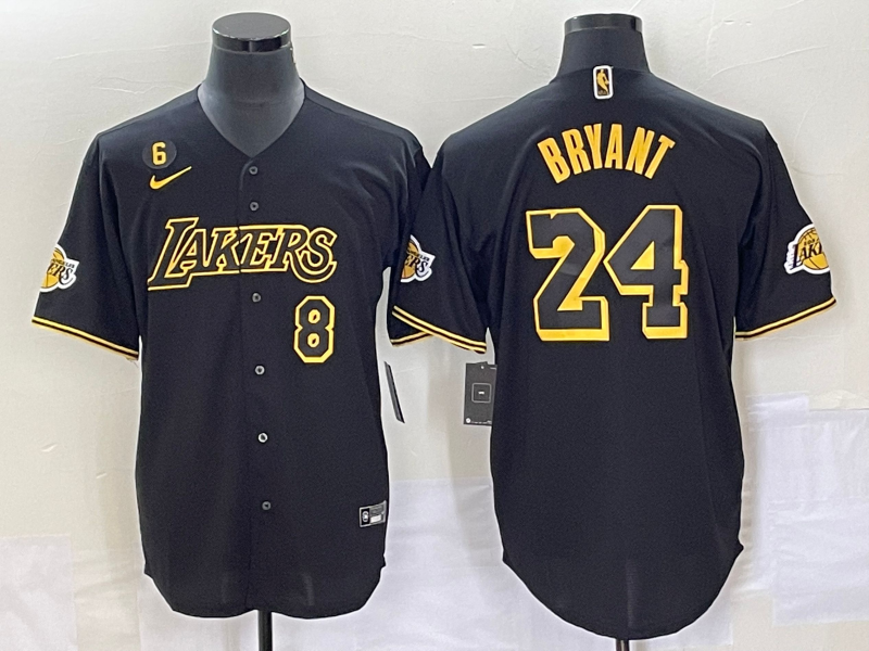 Men 2025 Los Angeles Lakers #24 Bryant black NBA Nike jersey 003->milwaukee brewers->MLB Jersey